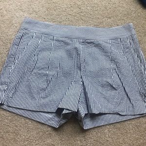 J. Crew Seersucker Shorts
